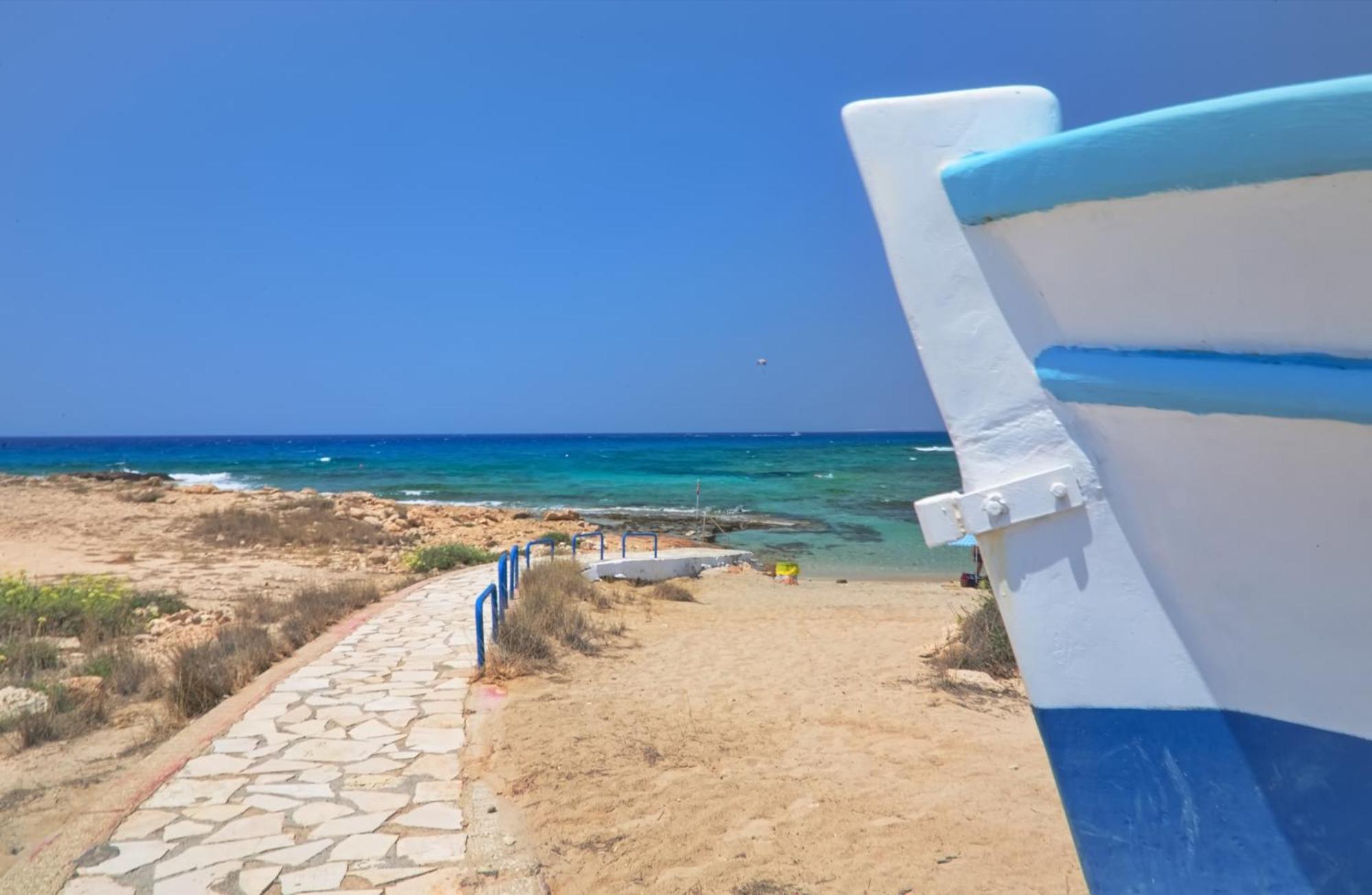 Beachfront Luxury Villa Idania Ayia Napa Exterior foto