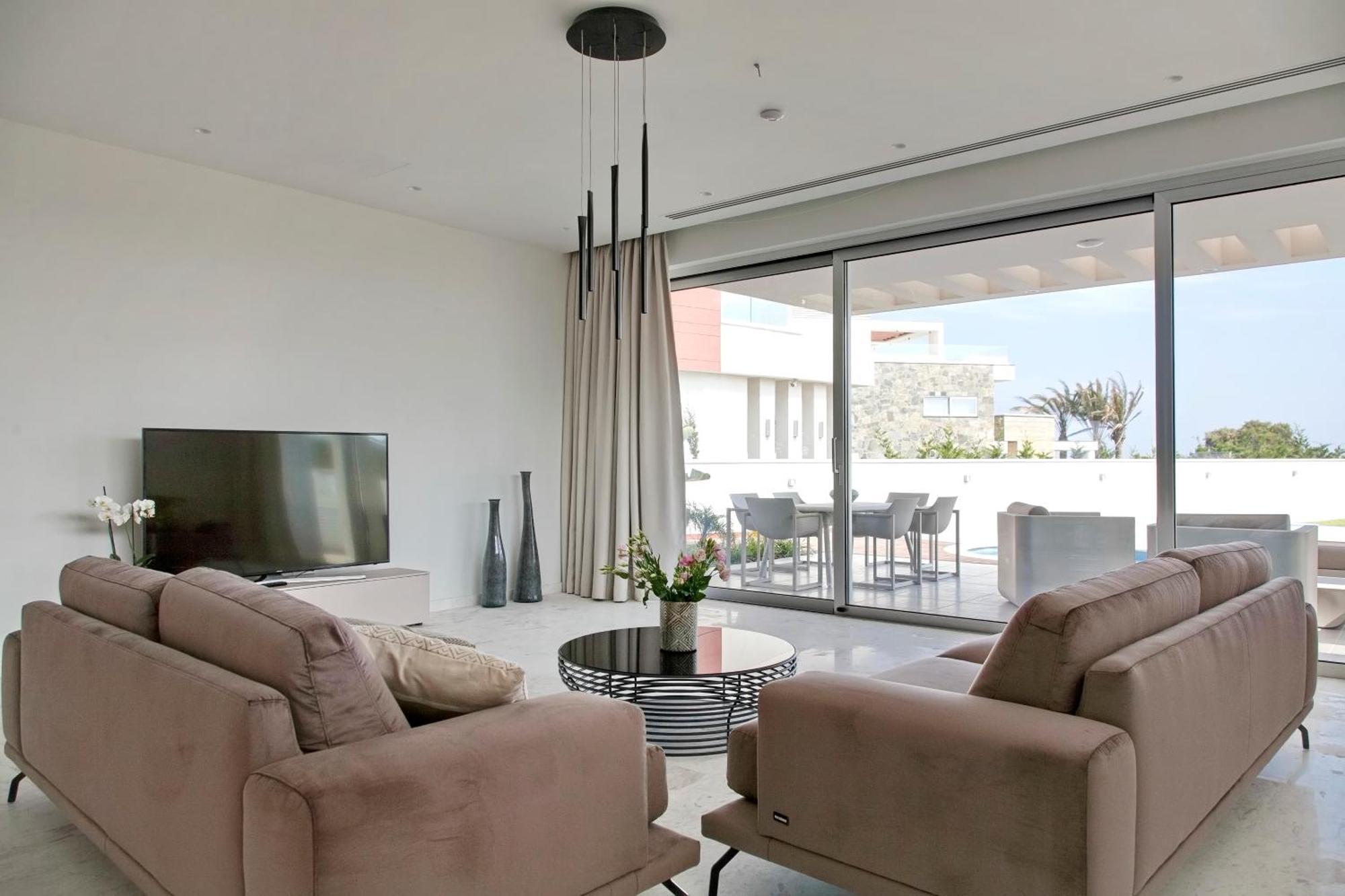 Beachfront Luxury Villa Idania Ayia Napa Exterior foto